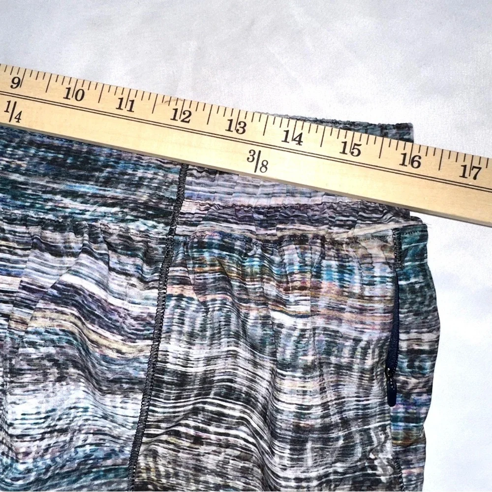 lululemon athletica Blue Gray Multicolor Athletic Shorts